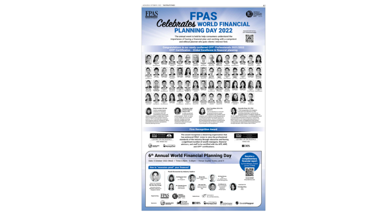 PRESS RELEASE: 6th Annual World Financial Planning Day