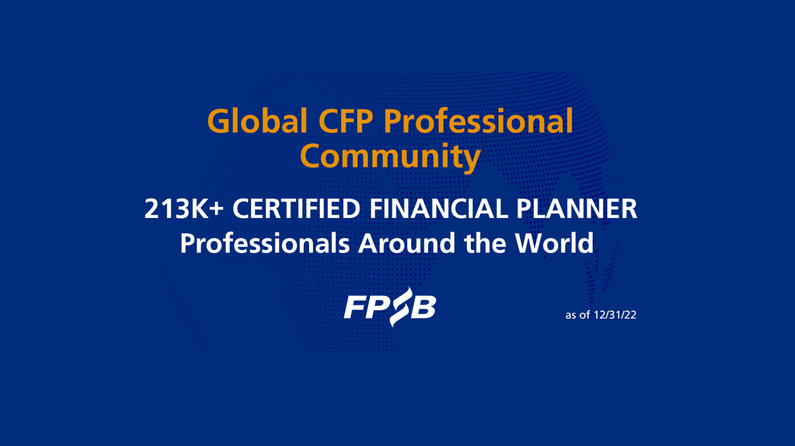 2022 Growth of CFP Professionals