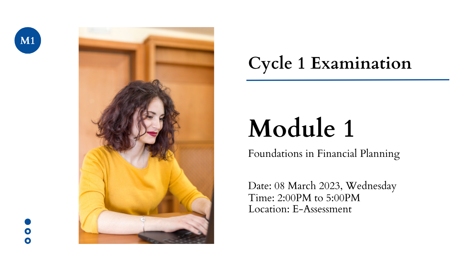 Cycle 1 Examination – Module 1