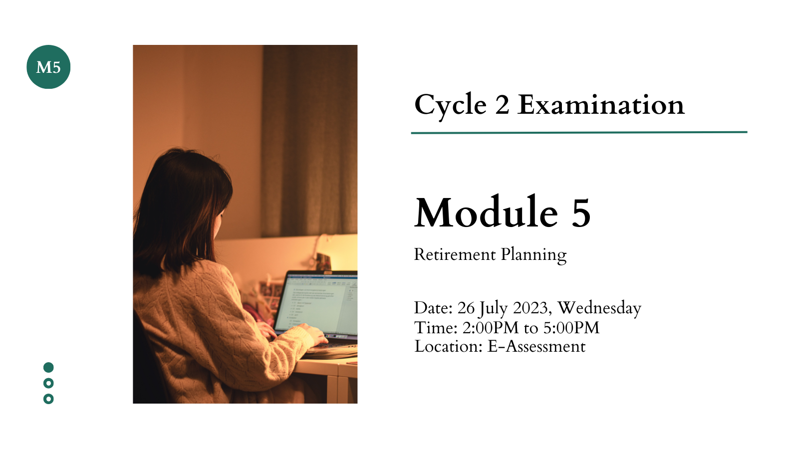 Cycle 2 Examination – Module 5