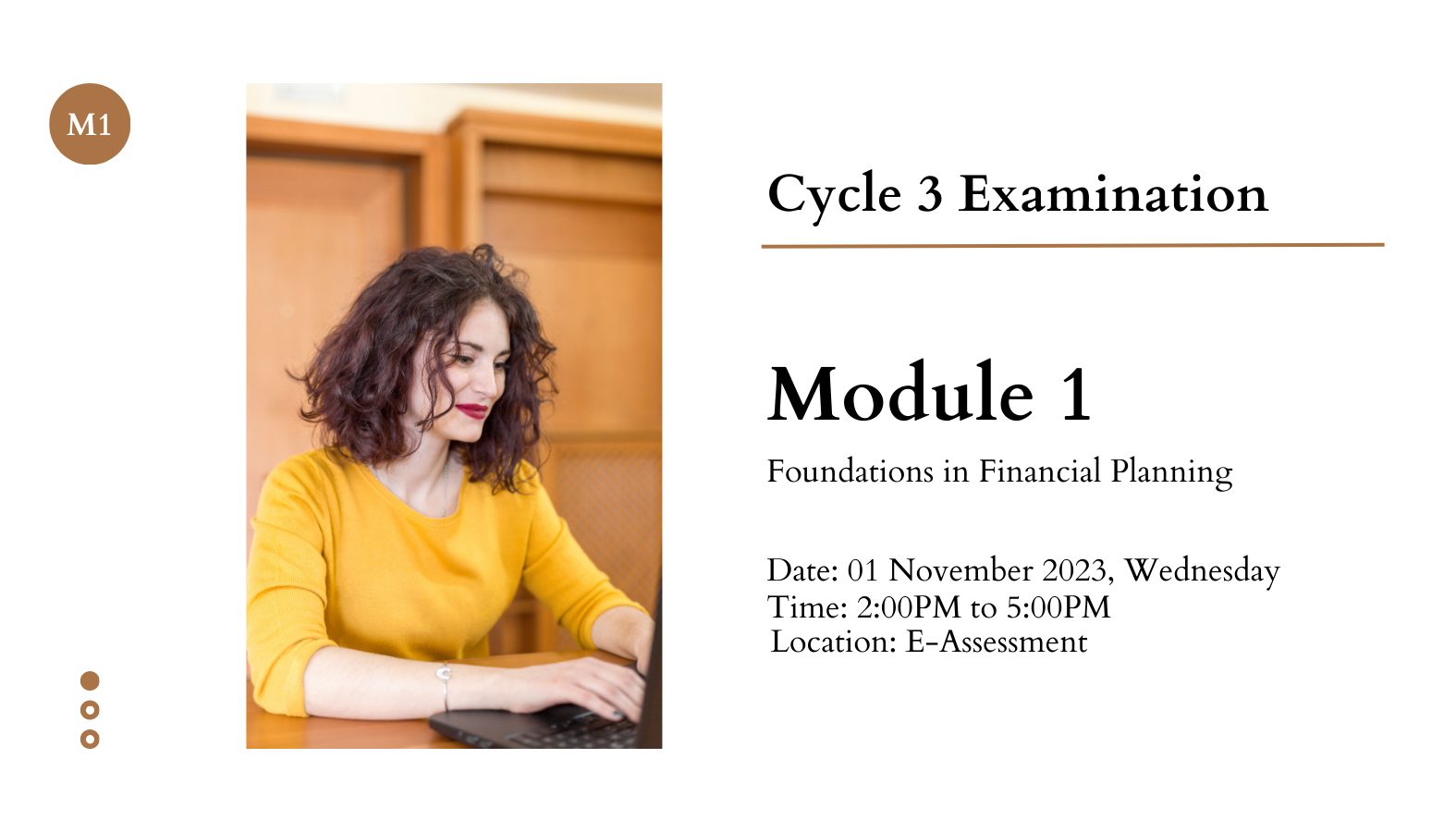 Cycle 3 Examination – Module 1