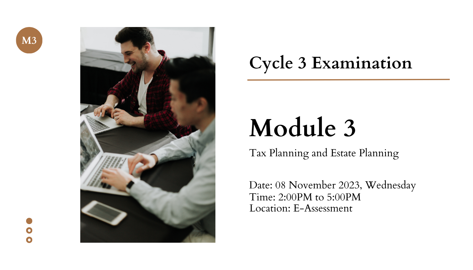 Cycle 3 Examination – Module 3
