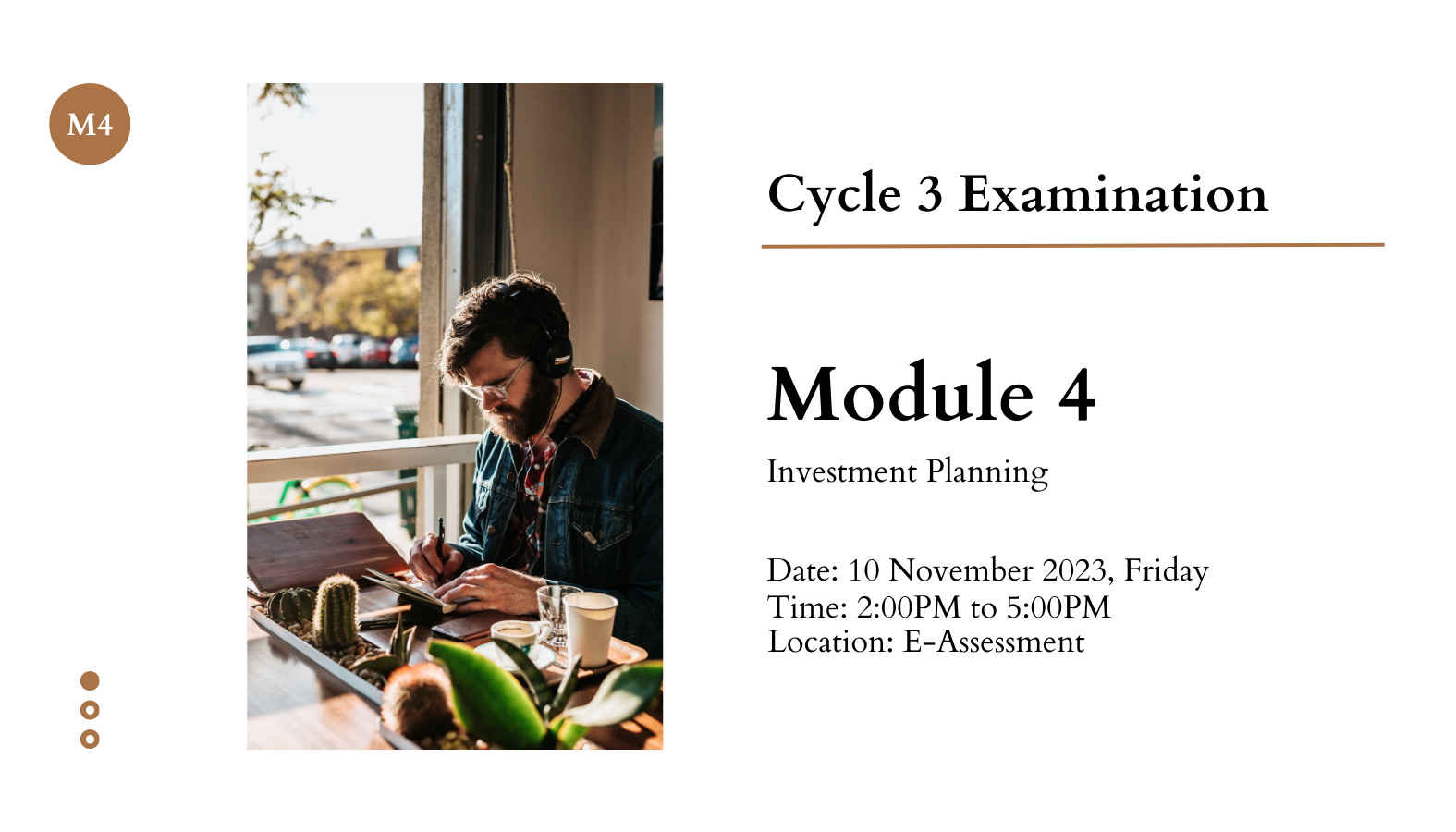 Cycle 3 Examination – Module 4