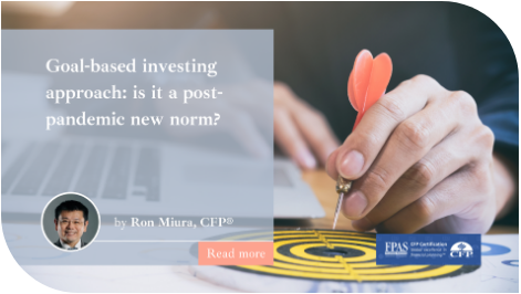Goal-based investing approach: is it a post-pandemic new norm?
