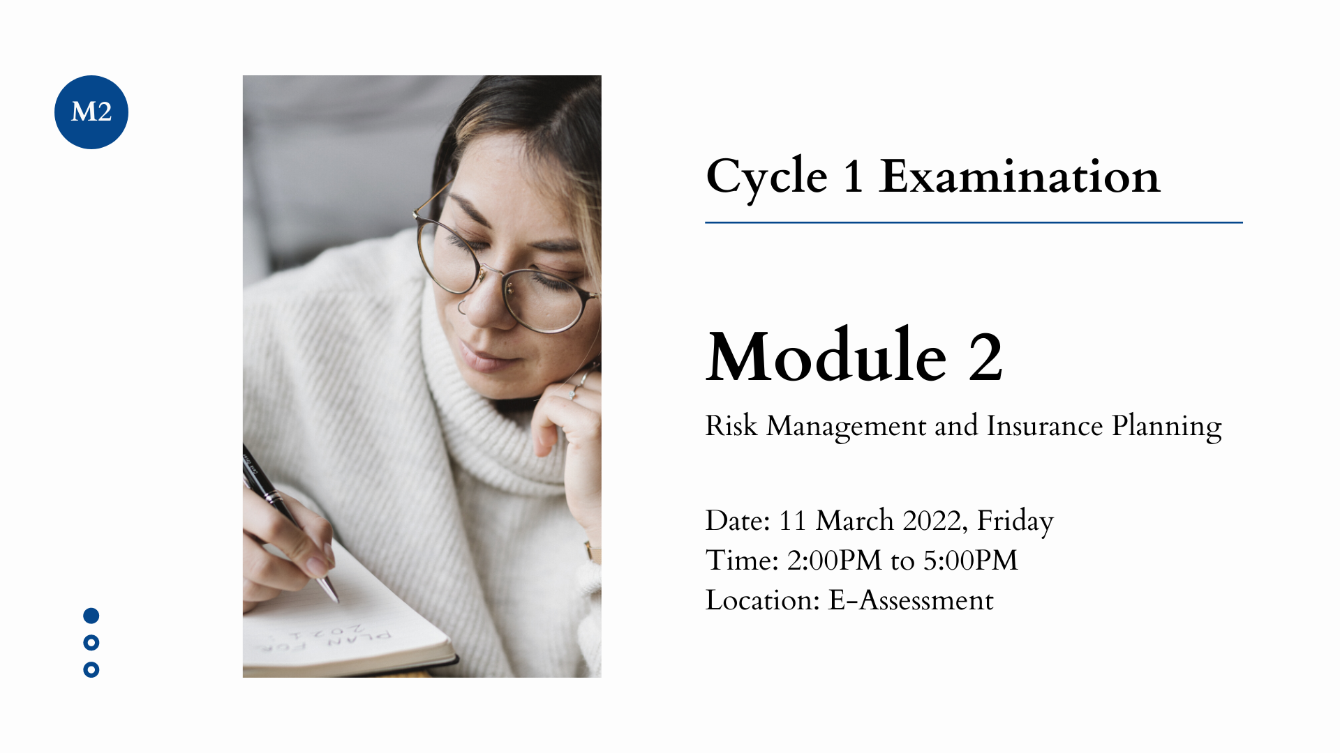 Cycle 1 Examination – Module 2