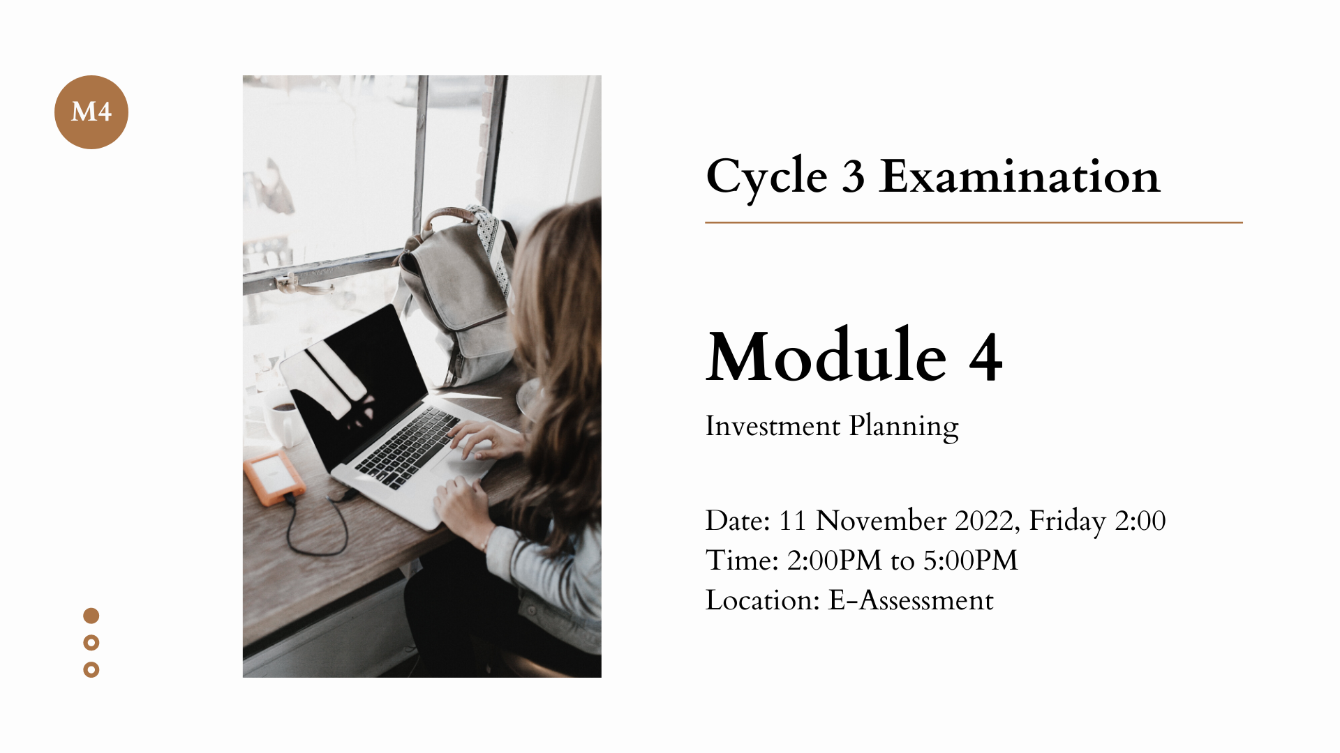 Cycle 3 Examination – Module 4